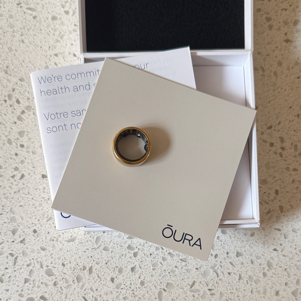 Generation 3 Gold Oura Ring Size 6